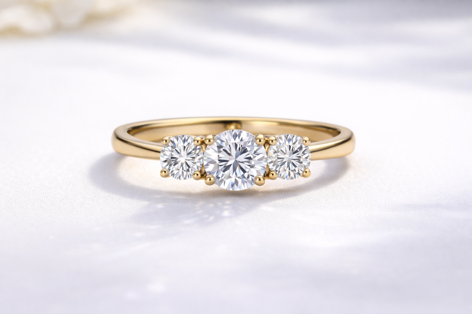 Trilogy Engagement Ring UK