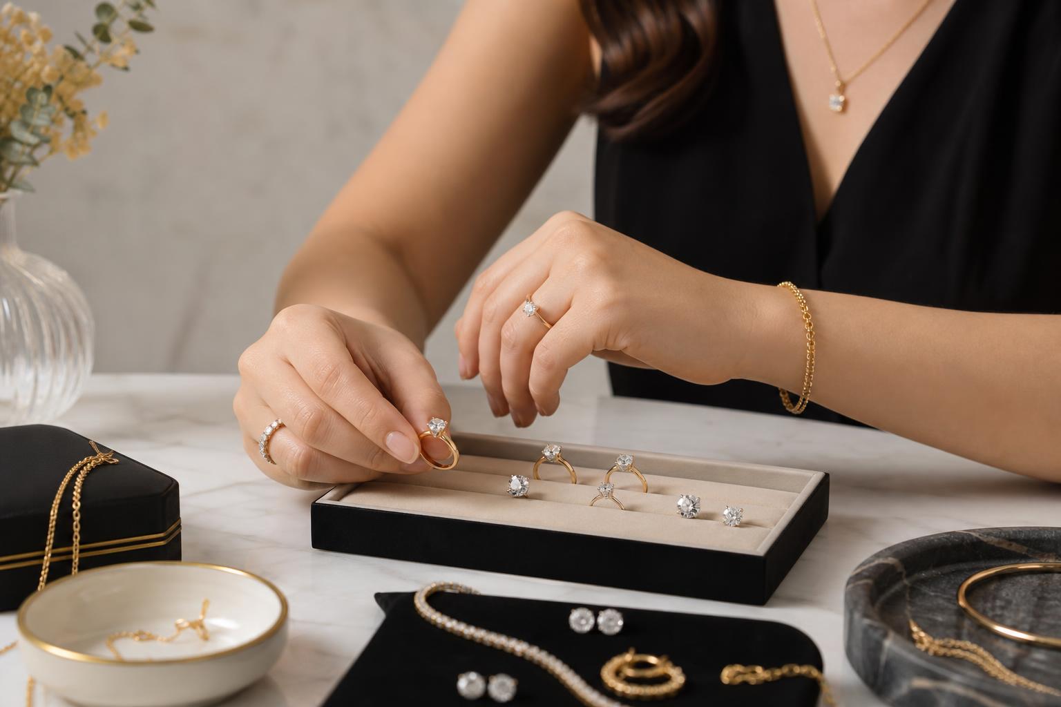 Featured image for Types of Lab Grown Diamond Jewellery